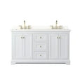 thumbnail image 6 of Wyndham Collection Wcv232360d-Qtz-Us3mxx Avery 60" Free Standing Double Basin Vanity Set -, 6 of 7