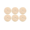 thumbnail image 4 of Narrster 1 Pack/50pcs 40mm Round Wooden Pieces Thicken Wood Round Pieces Solid Round Wooden Pieces for Adornment Home Daily Use, 4 of 10