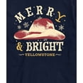thumbnail image 3 of Yellowstone - Merry And Bright - Men's Short Sleeve Graphic T-Shirt, 3 of 6