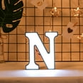 thumbnail image 1 of Agiferg Creative LED Letter Lights Night Light Plastic English Letters Light Lamp Decor, 1 of 9