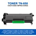 thumbnail image 2 of TONER BROTHER TN-850 NEGRO 8000 PAGINAS MFC-L5700DW MFC-L5800DW, 2 of 2