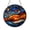 Stained Glass 9.84 Inch, variant on Starry Sky Floating Lantern Stained Glass Style Suncatcher Window Hanging, Scenic Night Landscape Decorative Window Panel Art, Cloud Sky Glass Style Window Decor, Fantasy Theme Ornament