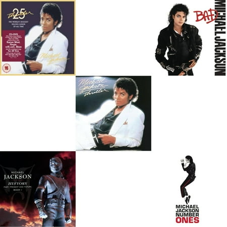 Thriller (25Th Anniversary Legacy Edition) & History: Past Present & Future Book 1 & Thriller & Bad & Number Ones [CD Bundle]