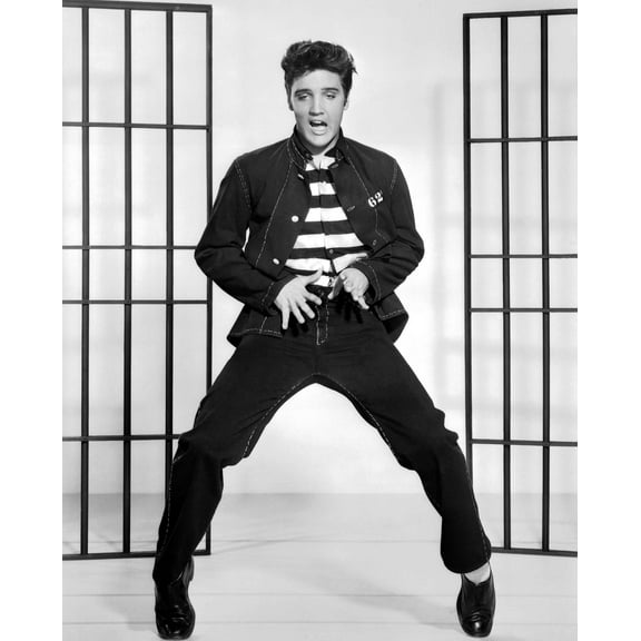 24x19 in Photographic Print Poster Elvis Presley Jailhouse Rock Vintage Singer