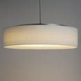 thumbnail image 5 of 10226WLSN Maxim Lighting Prime-32.5W 5 LED Pendant-20 Inches wide by 6.5 inches high-Satin Nickel Finish-White Shade Color, 5 of 5