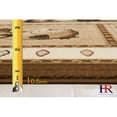 thumbnail image 3 of HR HANDCRAFT RUGS Rustic Lodge Area Rug with Geometric Designs  Nature-Inspired Cabin Decor Featuring Abstract Fish, Bear, Moose 4' x 5', 3 of 5
