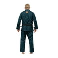 thumbnail image 6 of Fuji Lightweight Brazilian Jiu Jitsu BJJ Gi - Navy Blue w/ Orange (A6), 6 of 12