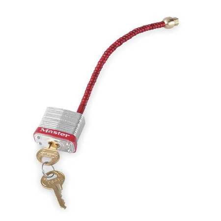 Circuit Breaker Padlock Attachment - MASTER LOCK 7C5RED Circuit Breaker Switch Padlock