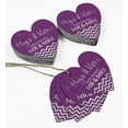 thumbnail image 5 of Inkdotpot Hugs & Kisses From The Wedding Bottle Tag Real Silver Foil Favor Hang Tags Pack Of 100, 5 of 6