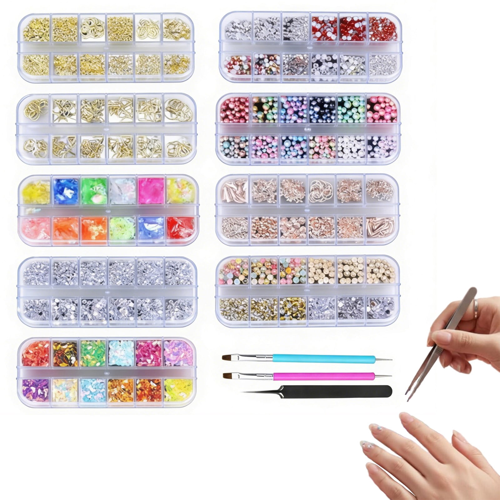 Bedazzling Gems Resin Jelly Rhinestone Kit with Glue And Tools Multicolor Flatback Crystals for Diy Crafts Phone Case Tumblers Jewelry Making Decor