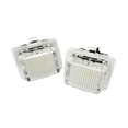 thumbnail image 2 of 4Pcs Car License Plate Light for W204/W212/W216/W221/W207 18 LED White Rear License Tag Lights, 2 of 7