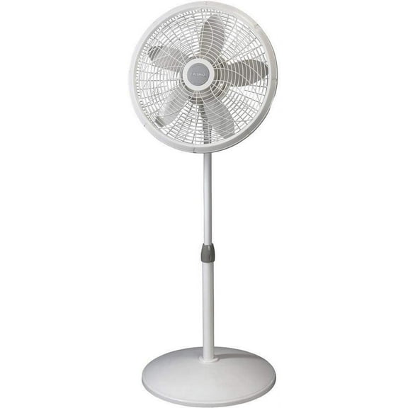 Lasko 1820 Elegance and Performance Pedestal Fan, 18", White