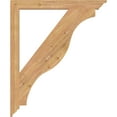 thumbnail image 3 of Ekena Millwork 3 1/2"W x 38"D x 46"H Funston Traditional Smooth Bracket, Western Red Cedar, 3 of 4