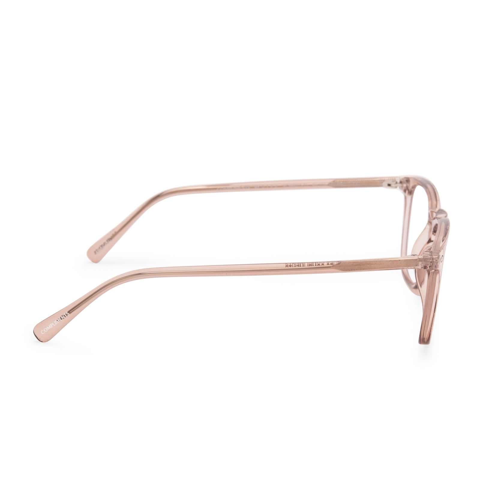 Compliments by DIFF Eyewear Griffin Blue Light Reading Glasses Vintage Crystal +1.5