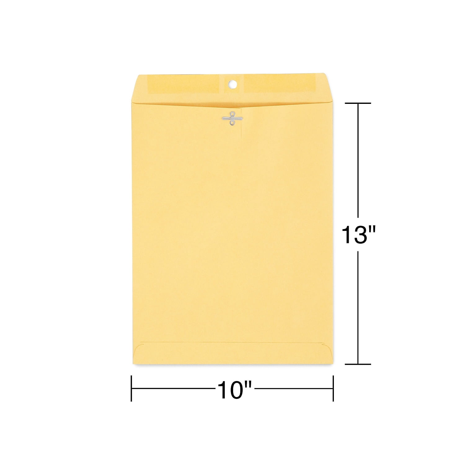 Staples Clasp & Moistenable Glue Catalog Envelopes 10"L x 13"H Brown 100/BX 19272