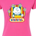 thumbnail image 3 of Peanuts - Charlie Brown Karneval - Juniors Fitted Graphic T-Shirt, 3 of 6