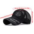 thumbnail image 3 of Gorras de béisbol ajustables para hombre y mujer, sombrero de béisbol para exteriores, visera deportiva para correr, gorra de malla de secado rápido, transpirable, Verano, 3 of 4