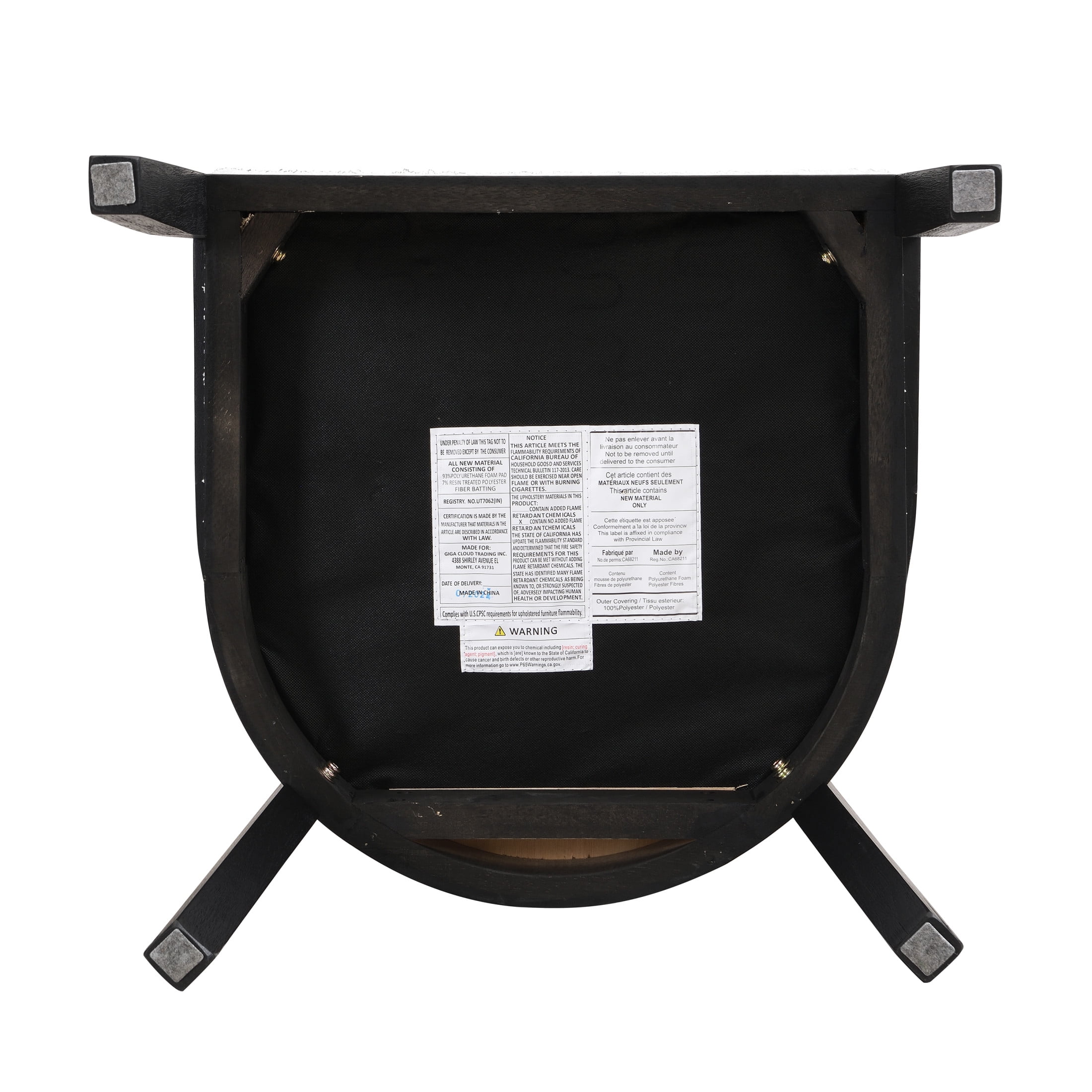 Christopher Knight Home Upholstered Dining Chairs, Wood Frame with Rattan Round Backrest, Black, Set of 2