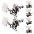 thumbnail image 5 of Acoustic Guitar Tuners Silver Pearled Tuning Keys for Ukulele Precision Machine Heads Single Unit for Acoustic Guitar 6pcs, 5 of 8