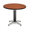 OFM Core Collection 36" Multi-Purpose Round Table with Metal Mesh Base, in Cherry (KMT36RD-CHY)