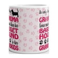 thumbnail image 3 of The Only Thing Grandma Loves more than her Basset Hound is her Grandkids Coffee Tea Ceramic Mug Office Work Cup Gift 15oz, 3 of 3