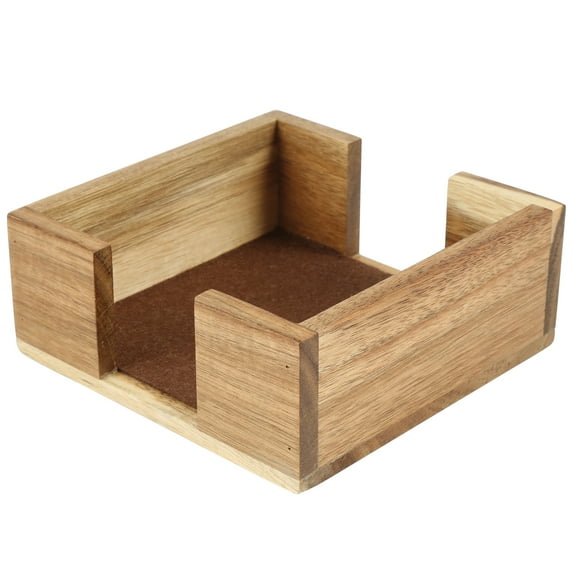 Thirstystone Natural Acacia Wood Square Coaster Holder