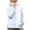 White, variant on TOUMENY Women's Lightweight Hooded Windbreaker Jacket Waterproof Long Sleeve Zip Up Casual Loose Outdoor Travel Rain Coat Green L