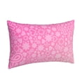 thumbnail image 2 of Bingfone Breast Cancer Pink Ribbons Awareness Standard Size Pillowcase, Long Staple Pure Cotton Envelope Closure Pillow Cover,16"X24", 2 of 9