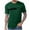 (Type A)Army Green, variant on Mens T-Shirts with Pocket, Henley Printed Shirts for Mens, Mens Summer Shorts Sleeve Tops,Green Mens and Big Men's XXXXL