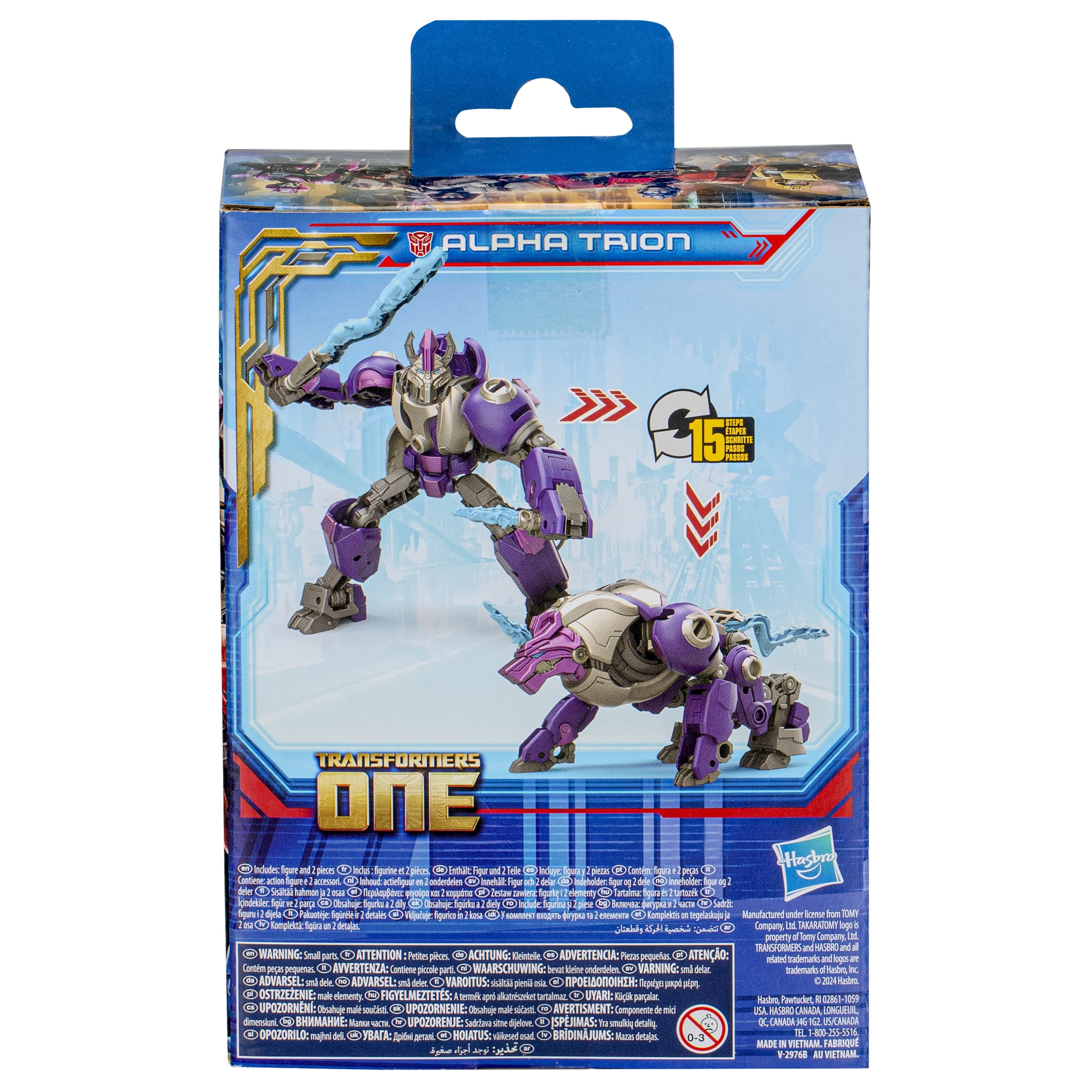 Transformers One Prime Changer Alpha Trion, 5" Action Figures for Kids Age 6+
