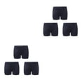 thumbnail image 3 of Sonducket 3 piezas de ropa interior de mujer de 4 capas, ropa interior portátil absorbente de agua a prueba de fugas, bragas transpirables Negro 2XL 2Conjunto, 3 of 6