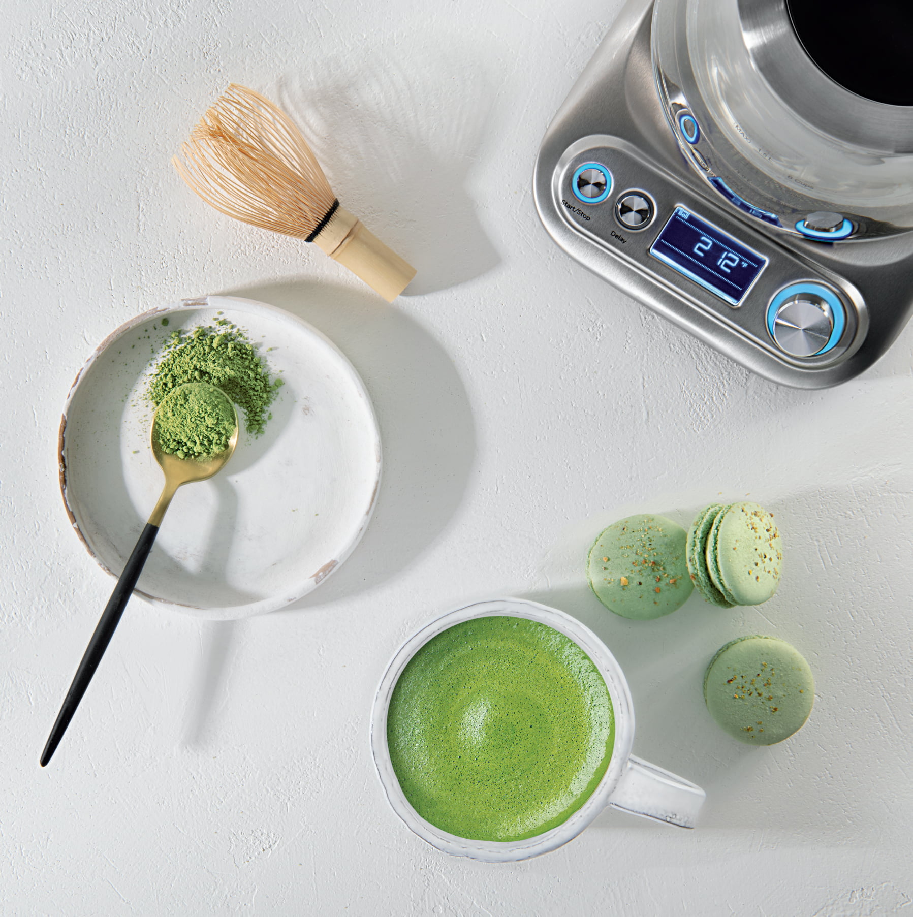 Chefman 💧🍳🍽🔥1.8L Digital Precision Electric Kettle with Tea