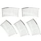 thumbnail image 1 of Peinetas para el cabello para mujer, accesorios, peineta de metal para novia, 20 dientes, peine decorativo para velo de boda para mujeres y niñas, cabello fino (plata) JM  Accesorios para el cabello, 1 of 4