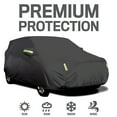 thumbnail image 2 of Car Cover Full Covers with Reflective Strip Sunscreen Protection Dustproof&Waterproof Cover UV Scratch-Resistant for 4X4/SUV Business Car, 2 of 7