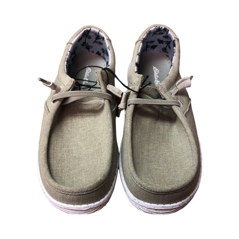 Eddie Bauer Ladies Lightweight Easy Slip On Canvas Surrey  display picture 1