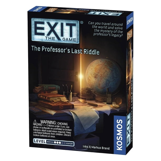 Juego de escape Thames & Kosmos EXIT: El último acertijo del profesor