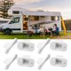 thumbnail image 1 of Soportes Para Puertas De Autocaravana, ABS Ligero Y Duradero, Evita El Cierre Accidental En Condiciones De Viento, Compatible Con Vehículos Recreativos, Furgonetas, Caravanas Y, 1 of 7
