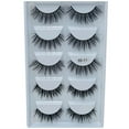 thumbnail image 1 of Fiudx Pestañas Postizas, Extensiones de Pestañas Naturales, Hechas a Mano, Pestañas Artificiales, Larga Duración, Maquillaje de Fiesta Diario, Efecto de Ojos Brillantes, Tendencia de Moda Femenina, D, 1 of 2