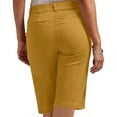 thumbnail image 5 of ABATAB Women's Bermuda Shorts Lightweight Casual Lounge Shorts Wide Leg Baggy Golf Hiking Travel Shorts with Pockets, 5 of 7