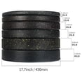 thumbnail image 7 of SONGMY Bumper Plates High-Bounce Olympic Weight Plates, Colored crumb rubber plate for Weight Lifting and Strength Training, 7 of 7