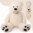 thumbnail image 5 of Tezituor 51" Giant Teddy Bear Stuffed Animal Big Stuffed Animals Plush Toy, 5 of 8