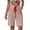 CBQ67-Red, variant on Striped Faux Linen Shorts For Women Drawstring High Waisted Bermuda Shorts Summer Casual Loose Fit Bottoms With Pocket Sky Blue XL