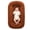 Brown, variant on Baby Lounger for Newborn, Soft Care Cushion, Portable Support Pillow, Lightweight Nursery Cushion for Feeding, Bonding and Daily Care