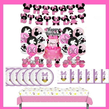 Daisy & Minnie Mouse Party Decoration Set - Complete Party Supplies