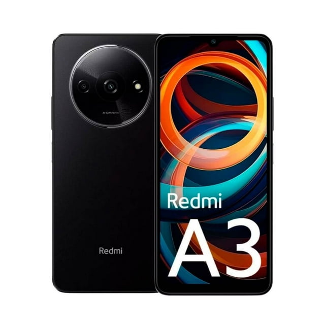 Smartphone Xiaomi Redmi A3 A3 BAIT Negro Desbloqueado