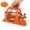 Orange, variant on RKZDSR Silicone Turkey Lifter, Heat-Resistant Sling for Roasting Poultry, Non-Stick & Easy to Clean for Thanksgiving and BBQ