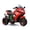Red+Plastic+50-99 Lbs, variant on HMYG 12V 3-Wheel Electric Motorcycle with Lighting Wheels