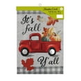 thumbnail image 6 of Meadow Creek Fall Outdoor Garden Flag, Harvest Red Truck, 18" x 12.5", 6 of 7