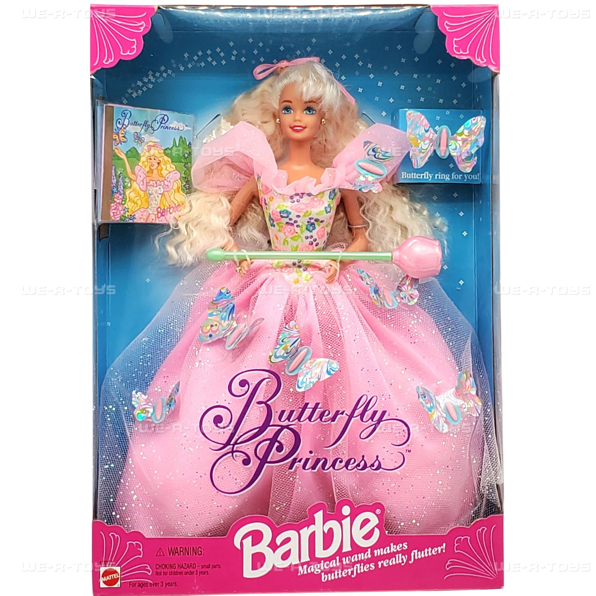 Barbie Collector Doll, Butterfly Princess 1994, Articulated