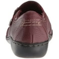 thumbnail image 7 of Clarks 26063066: Women's Ashland Lane Q Burgundy Slip-On Loafer (8.5 B(M) US Women), 7 of 7